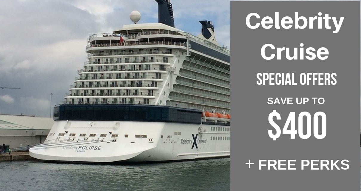 Super Saver Offer On Celebrity Cruises- Save Up to $400+ Free perks