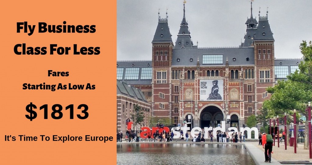 Best Business Class Flights To Europe Starting As Low As 1827