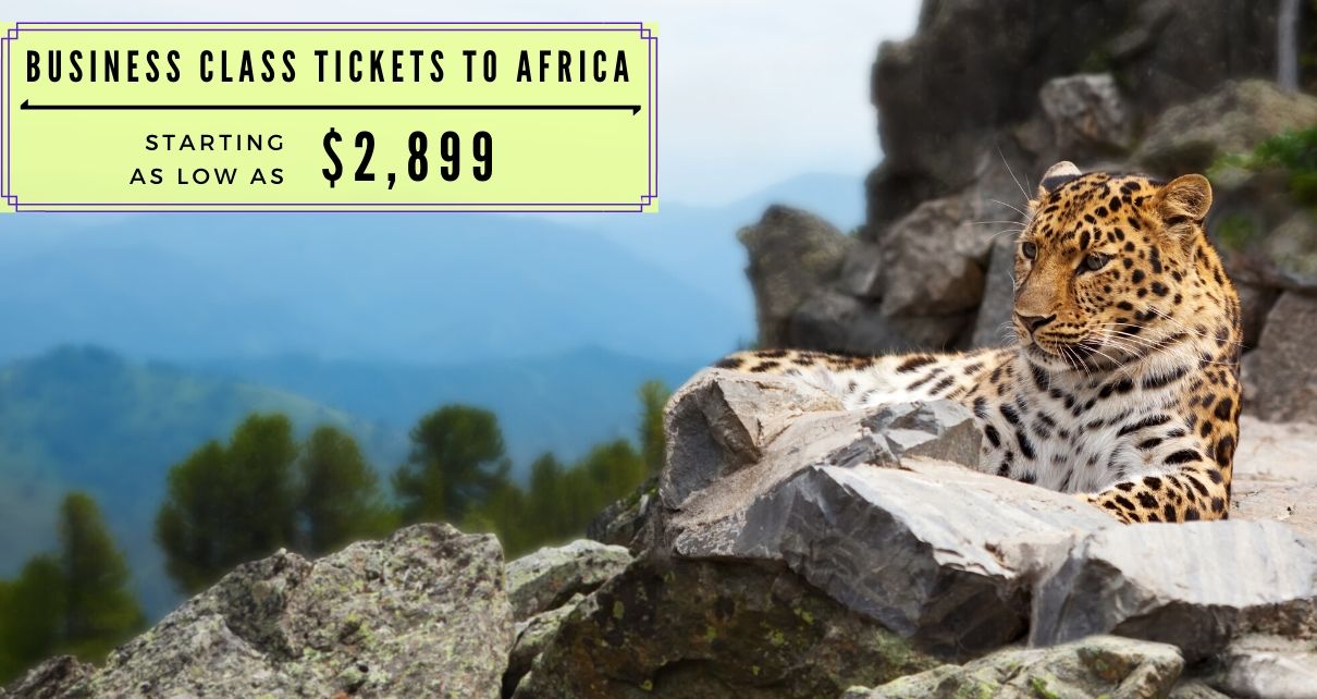Business Class Airlines Tickets To Africa