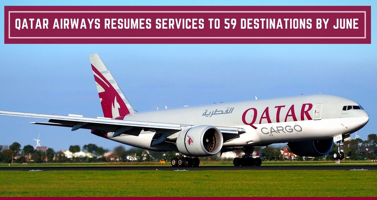 Qatar Airways resumes Flights to 59 destinations