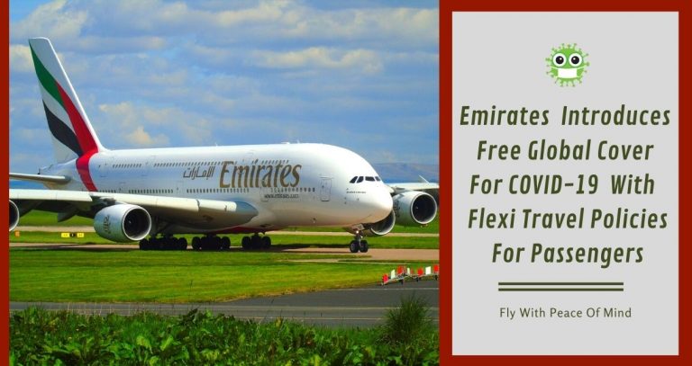 Free Global Cover For COVID-19 For Emirates Passengers