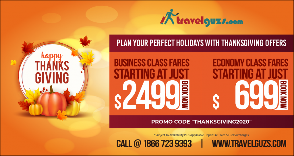 Thanksgiving Flight Deals To Make Your Celebrations More Special