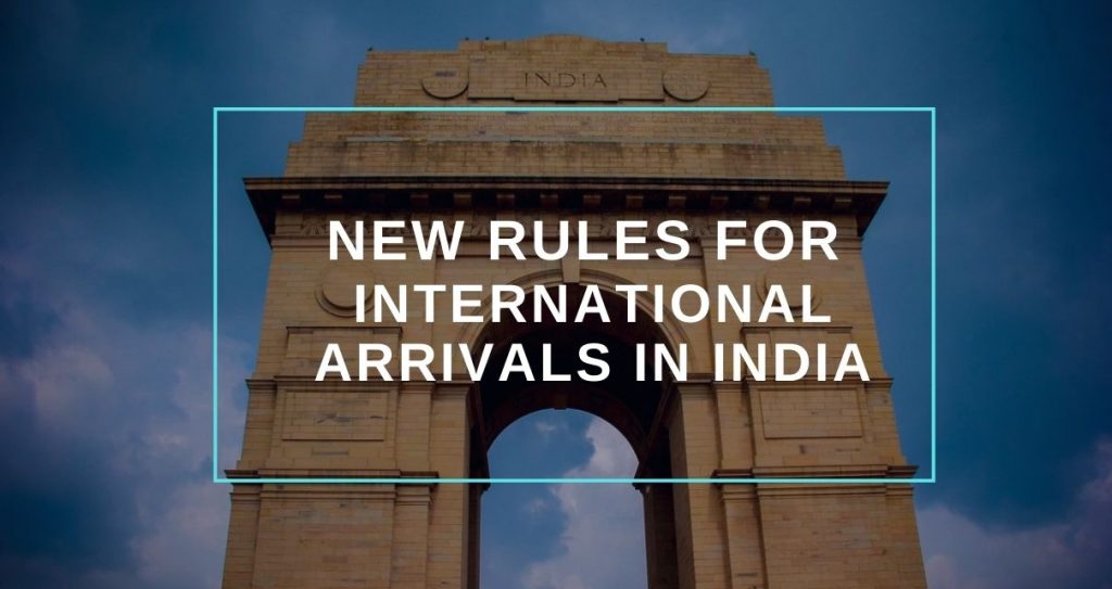 india travel rules for international passengers