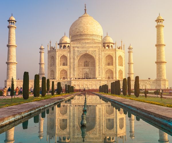 Taj Mahal is among the most popular tourist spot in India