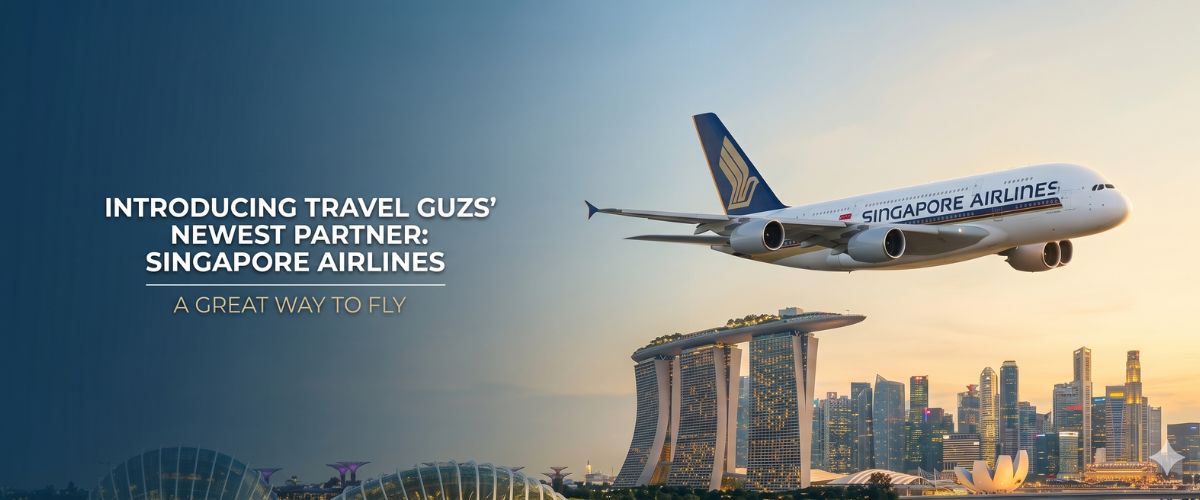 Singapore Airlines partnership by Travel Guzs