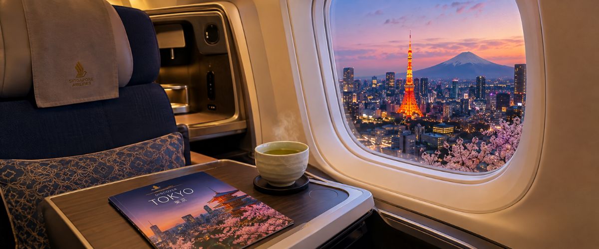 Singapore Airlines LAX to Tokyo